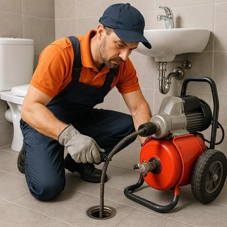 Professional drain cleaning